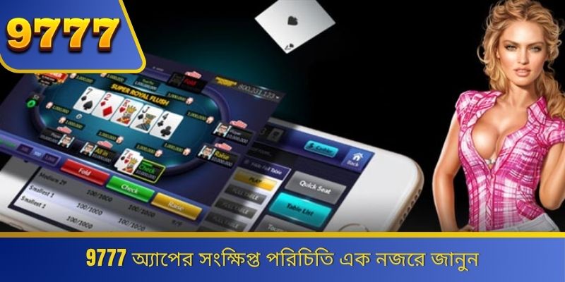 9777 অ্যাপের সংক্ষিপ্ত পরিচিতি এক নজরে জানুন 